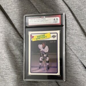 NHL Wayne Gretzky Trading Card KSA 4.5 Graded